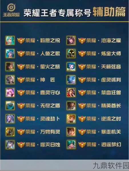王者荣耀战队荣誉勋章解锁荣耀之路全攻略