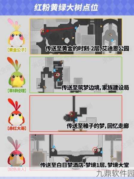 崩坏星穹铁道匹诺康尼地图攻略，克劳克影视乐园折纸小鸟点位全收集指南