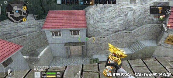 CF手游鹰眼地图卡上房顶BUG全攻略
