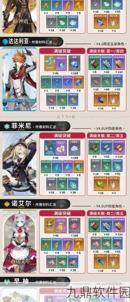 原神镇山之钉钩突破材料全解析，助力玩家轻松突破武器限制
