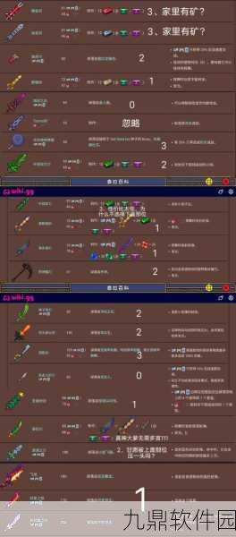 泰拉瑞亚毕业武器伤害深度解析