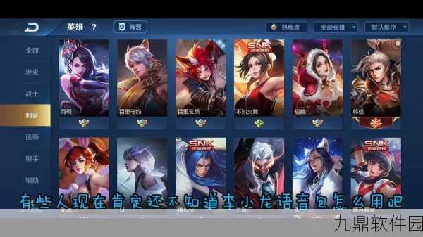 王者荣耀李小龙语音包获取攻略,快速解锁独家语音魅力