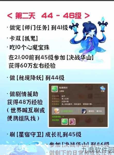 梦幻西游手游跑环攻略,卡级跑环技巧全面分享