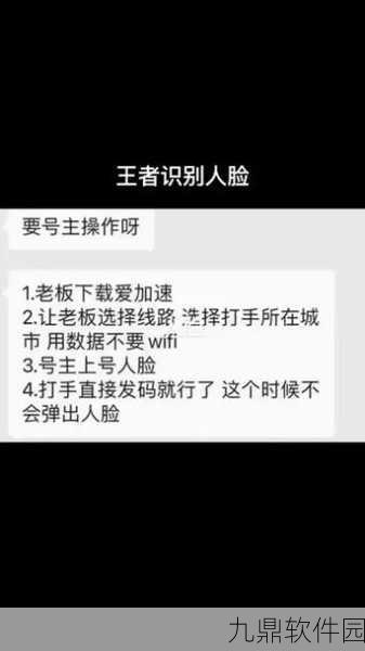 王者荣耀人脸识别验证难题应对策略全解析