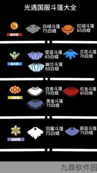 光遇最好看三大斗篷揭晓，解锁手游新风尚