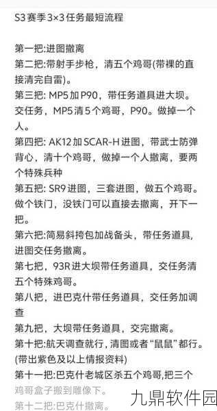 三角洲行动物资室铁门任务全攻略，解锁隐藏宝藏的终极秘诀！