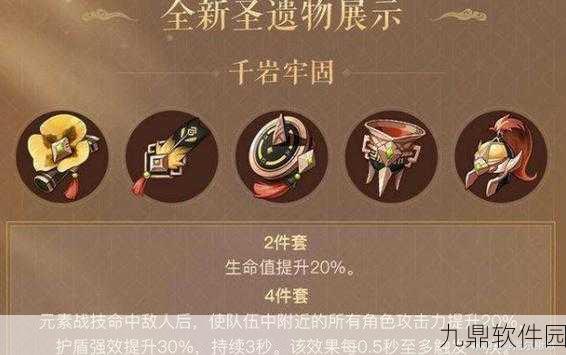 原神钟离副C圣遗物套装优选指南，打造最强辅助输出