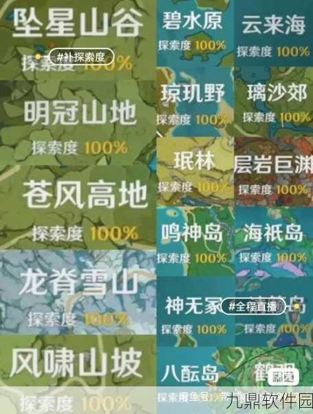 原神新版本预告，踏足八大神秘地区，开启壮丽探索之旅