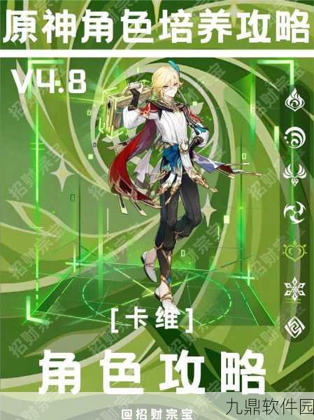 原神卡维阵容搭配指南,打造高效战斗团队