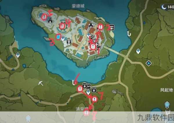 原神手游资讯，揭秘望舒客栈假山宝藏位置