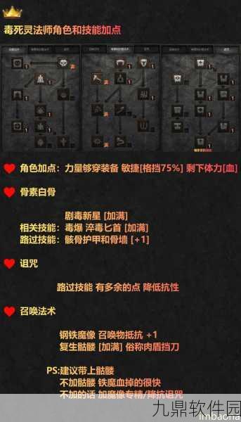 暗黑血统2全面出招表解析，深度探索技能系统与连招策略