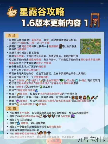 星露谷物语手游资讯,轻松掌握联机刷物品技巧全攻略