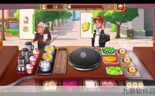 沉浸式小厨房手游,卡通风格煎饼制作模拟新体验