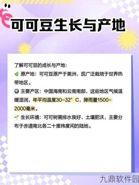 迷你世界可可豆获取攻略，快速积累可可豆的秘诀