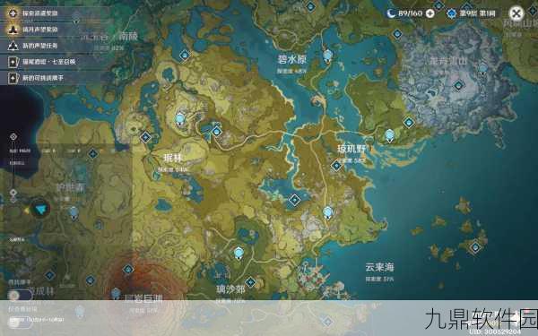 原神璃月凤凰机关解谜,解锁隐藏成就,俯瞰绝美秘境风光