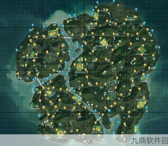 绝地求生大逃杀手游，全面揭秘100%刷车点与物资点攻略