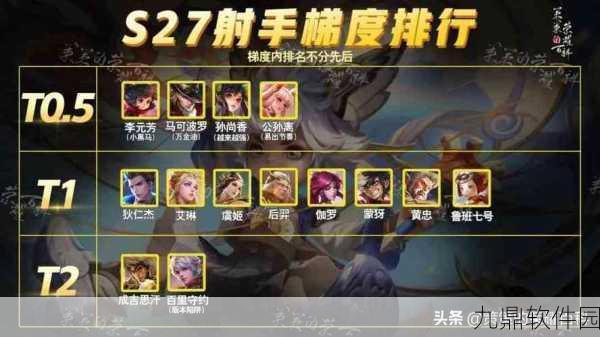 王者荣耀新赛季射手英雄强度解析