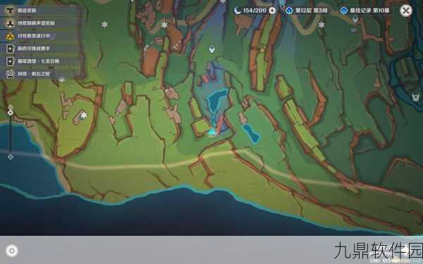 原神六指乔瑟地图位置深度解析，探索未知领域的冒险指南