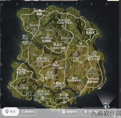 绝地求生手游地图资源深度解析，探索战场上的生存之道