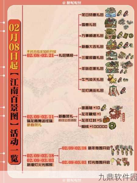 江南百景图超话签到礼包领取全攻略