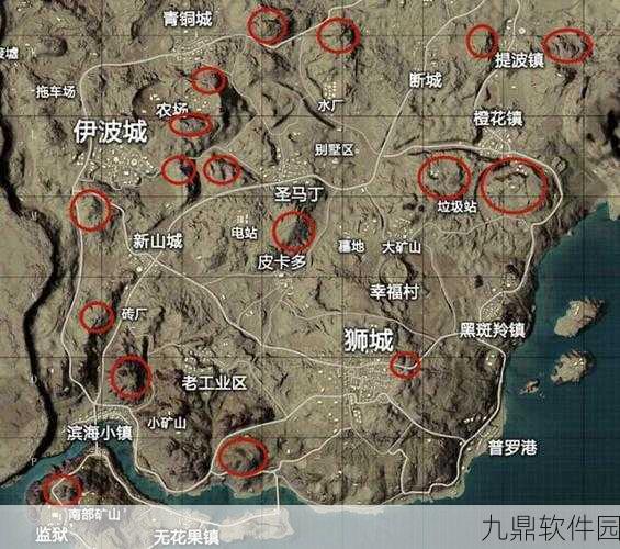 和平精英沙漠地图,虚拟战场中的真实探索之旅