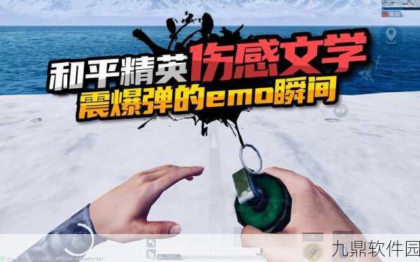 和平精英,探索高级Emo伤感ID背后的故事与独特魅力