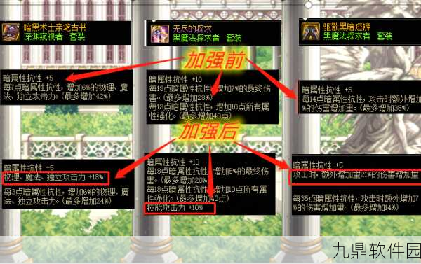 DNF新版本大幽魂9套装神话选择指南,揭秘最新强势搭配与新鲜玩法趋势