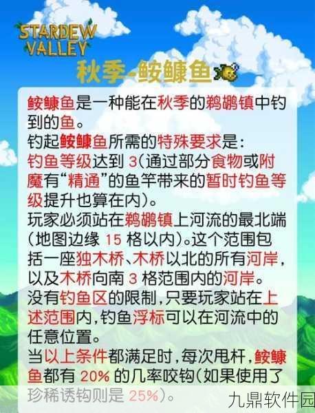 星露谷物语春季鱼王垂钓秘境大揭秘,手游爱好者不容错过的垂钓盛宴