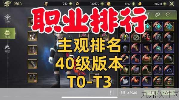 2025年龙之谷手游后期PK角色排行揭晓,强者争霸,谁主沉浮?
