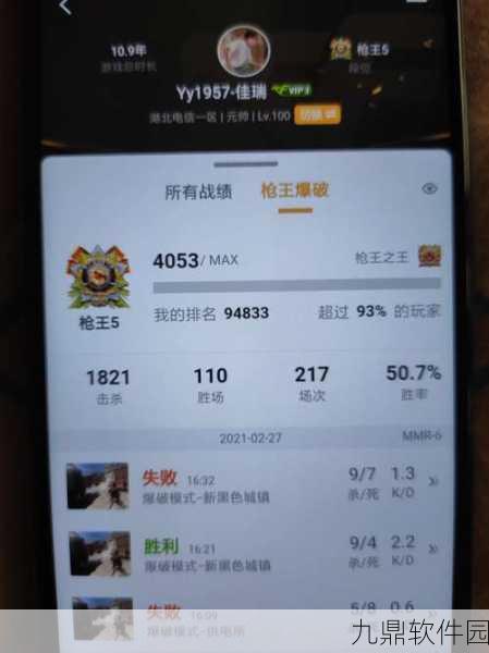王者荣耀枪王晋升之路,揭秘枪王之王的分数门槛