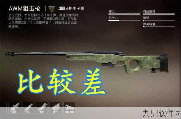 地铁逃生深度解析，M24与AWM，哪个武器更适合你的战场策略？