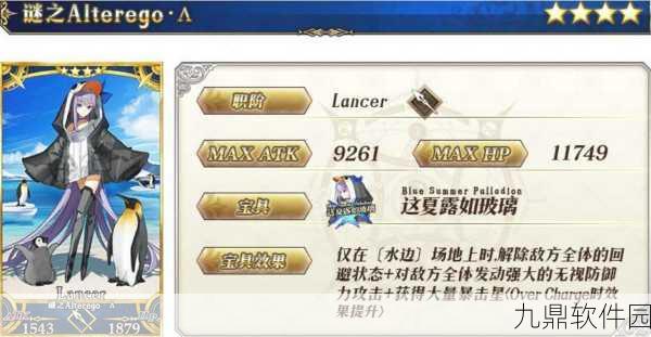 FGO海德角色深度解析,宝具技能属性图鉴及实战表现全览