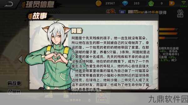 街头篮球手游大前锋PF全面解析,技能属性与涂鸦攻略指南