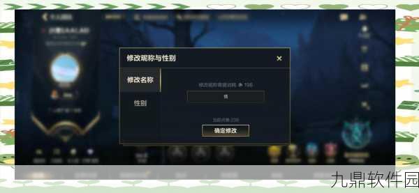 LOL手游改名全攻略,轻松打造个性化昵称