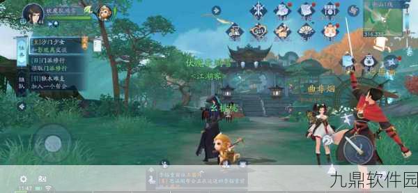 手游资讯,江湖风华再现,一梦江湖伽蓝实力全面揭秘