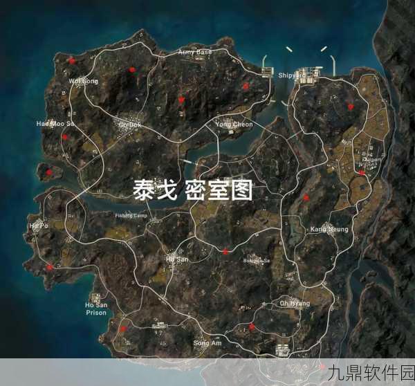 绝地求生手游新探索,沙漠地图秘密矿井位置全揭秘