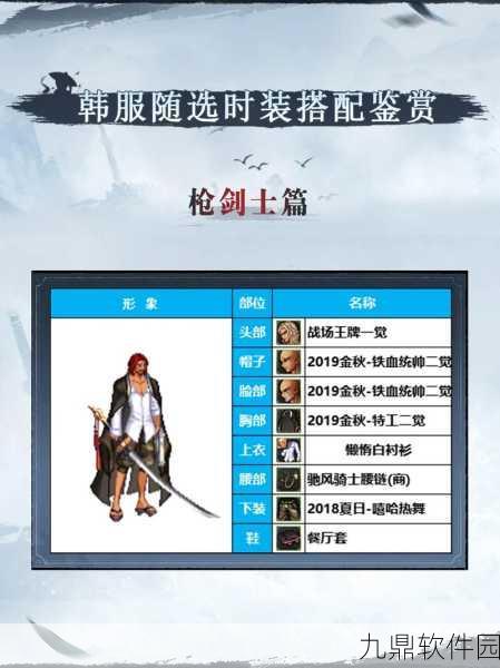 枪剑士转职抉择,剑影与特工,谁才是你的战斗灵魂伴侣?