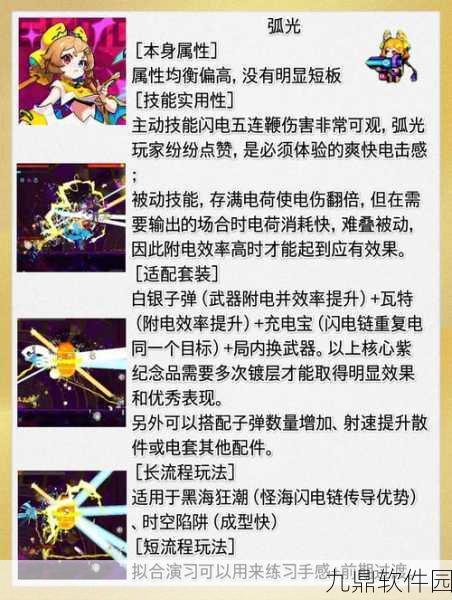 霓虹深渊,无限弧光技能深度解析
