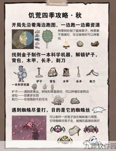 饥荒手游资讯，深度解析黑兔蟹的独特角色与资源管理策略
