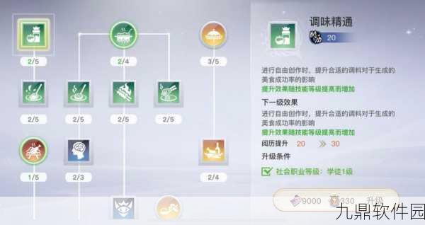 天谕手游美食家阅历提升全攻略