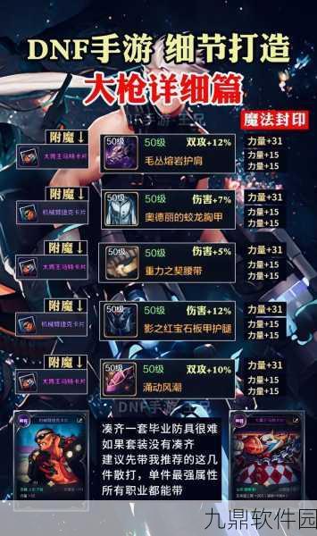 DNF手游狂战士附魔全攻略
