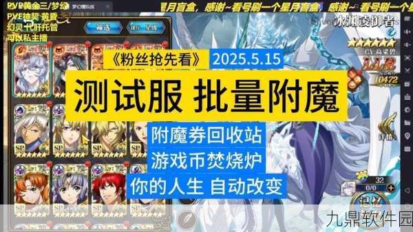梦幻模拟战手游,深入解析共鸣荆棘附魔策略