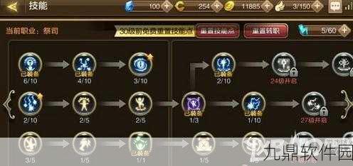 龙之谷手游祭祀PVP攻略，精准技能加点与职业对局深度解析