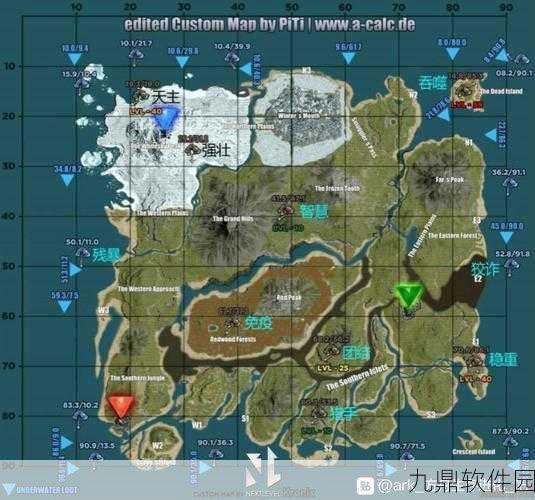 方舟生存进化神器猎手位置揭秘，详尽坐标与探索攻略