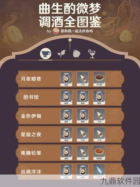 原神手游新玩法曲生酌微梦深度解析，调制梦幻饮品，探索趣味剧情