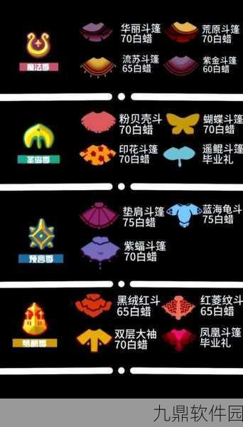 手游资讯，光遇白鸟斗篷搭配指南，解锁时尚新风尚