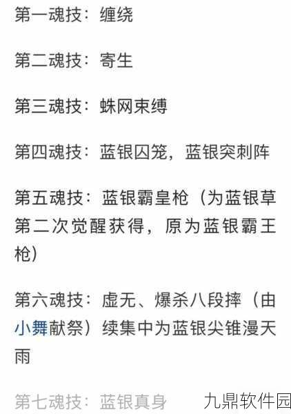 手游资讯，镇魂街天生为王唐三技能强度全面解析