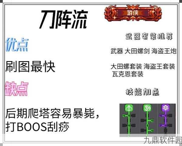 元气骑士前传，无限分裂流游侠加点与实战技巧深度解析