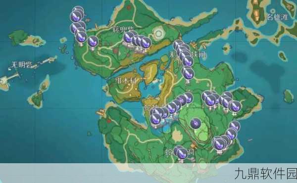 原神早柚突破素材晶化骨髓高效采集路线全解析