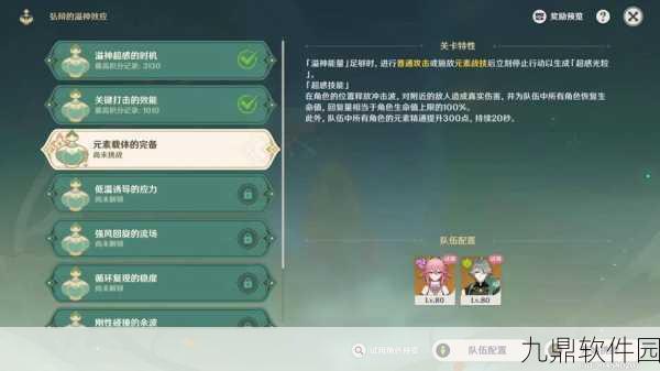 原神溢神论证每日攻略详解,掌握高效完成技巧,畅享游戏乐趣